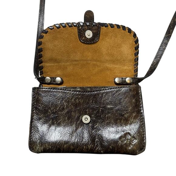 Patricia Nash Torri Tooled Turquoise Crossbody Bag - Picture 4 of 10